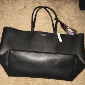Victoria secret leather bag/ purse/ tote